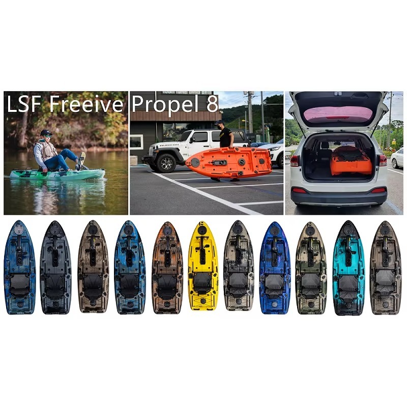 Fishing Kayak Pedal Drive - Direct nieuwe aanvoer gemotoriseerde pedaal-aangedreven kajak