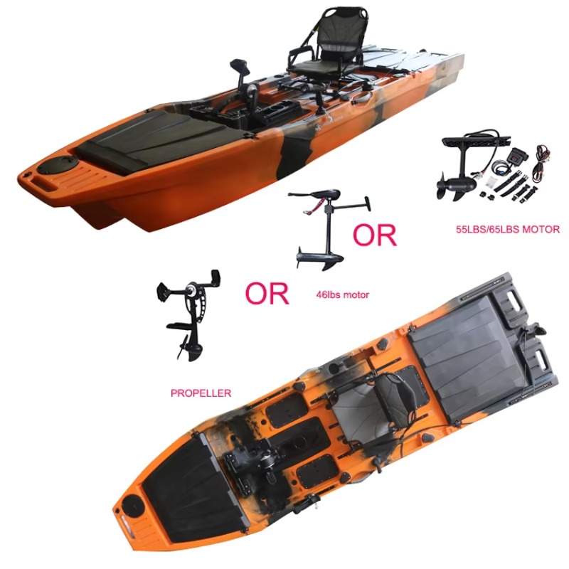 Viking 12.6FT Enkelkajak Pedde - Fishing Kayak Trolling Motor recensie en prijs