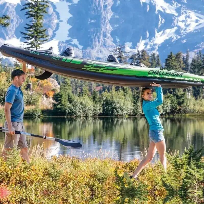 1/2-persoons opblaasbare kajak - Fishing Kayak Inflatable recensie en prijs